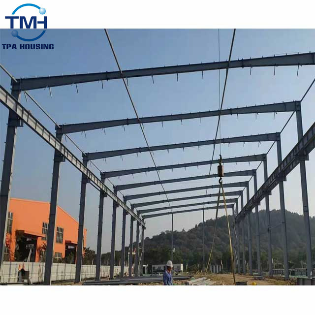 Nhà lắp ghép chi phí thấp Thiết kế nhà khung thép xây dựng nhanh Hội thảo kết cấu thép xây dựng