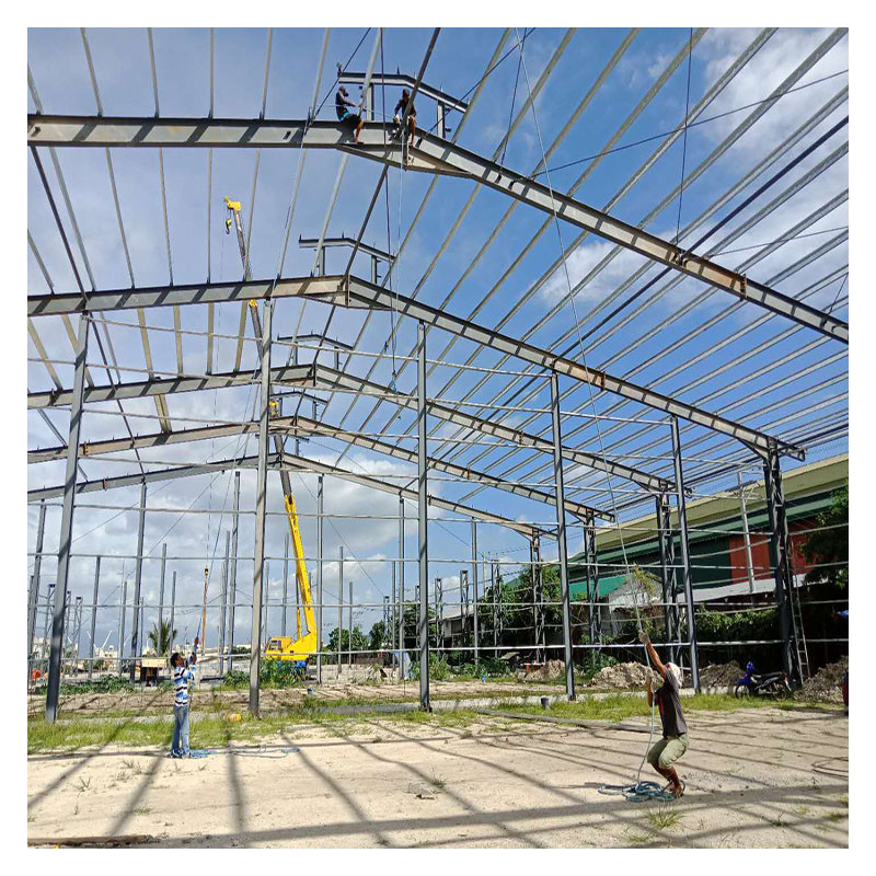 Philippine Steel Structure For Wide Extension Of Workshop Nhà máy kho
