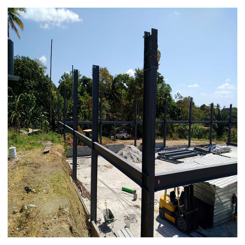 Panama Cấu trúc thép đơn giản và rắn Tòa nhà tiền chế để sử dụng kho lưu trữ