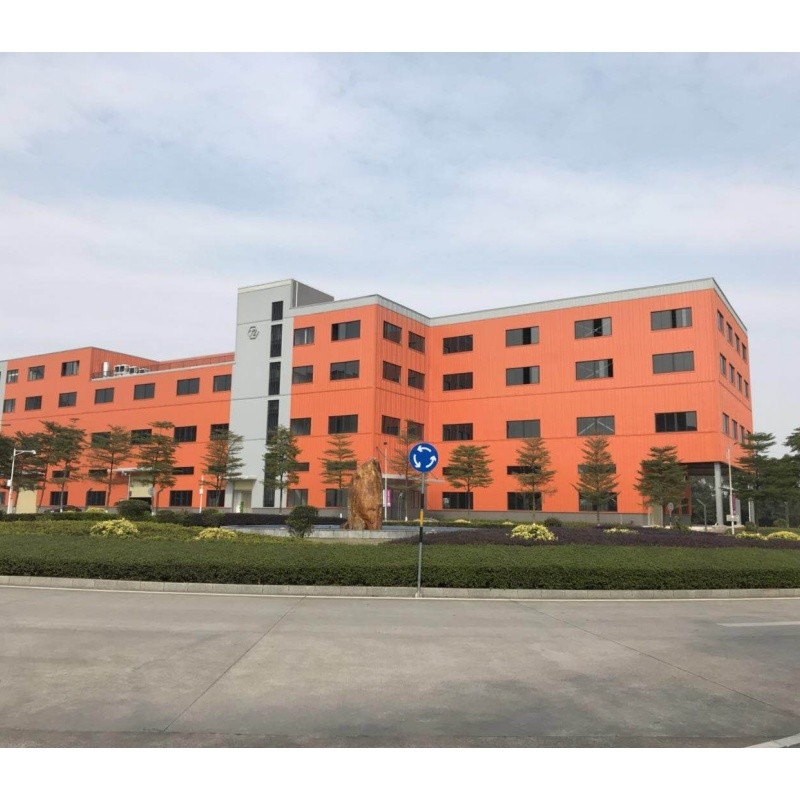 Q235 Tòa nhà cấu trúc kim loại nặng với cửa cuộn điện và cửa sổ hợp kim nhôm
