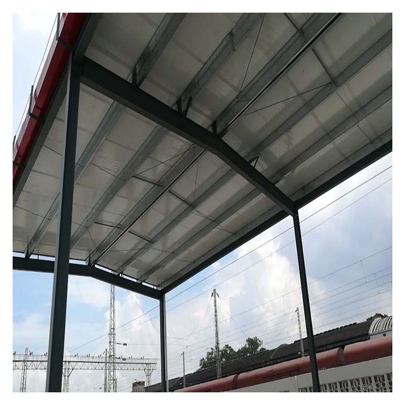 Dễ dàng lắp đặt Cấu trúc thép ngoài trời khung thép nhà để xe nhà để xe hangar ở Trung Quốc
