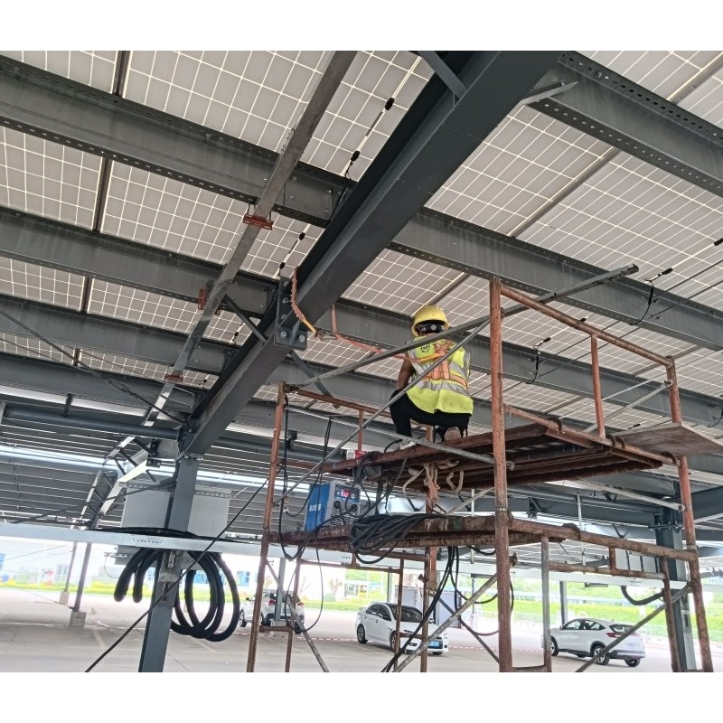 Dự án quang điện dài tuổi thọ H-shaped Steel Structure Bridge-type Long-span