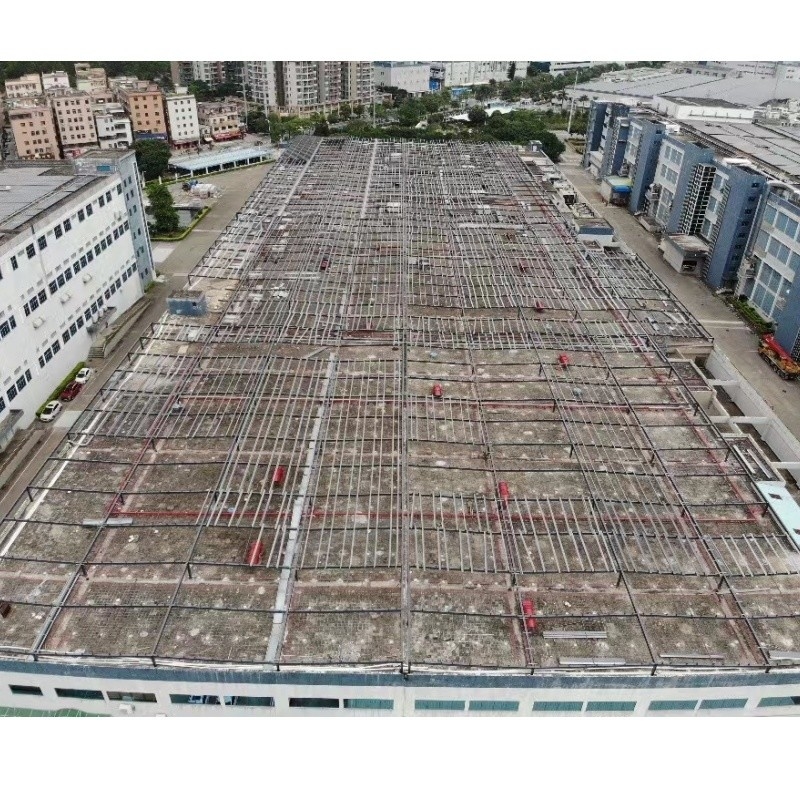 Dự án quang điện dài tuổi thọ H-shaped Steel Structure Bridge-type Long-span
