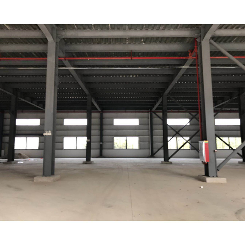 Cấu trúc thép tiền chế chống ăn mòn cho nhà máy chuỗi lạnh cách nhiệt tiền chế