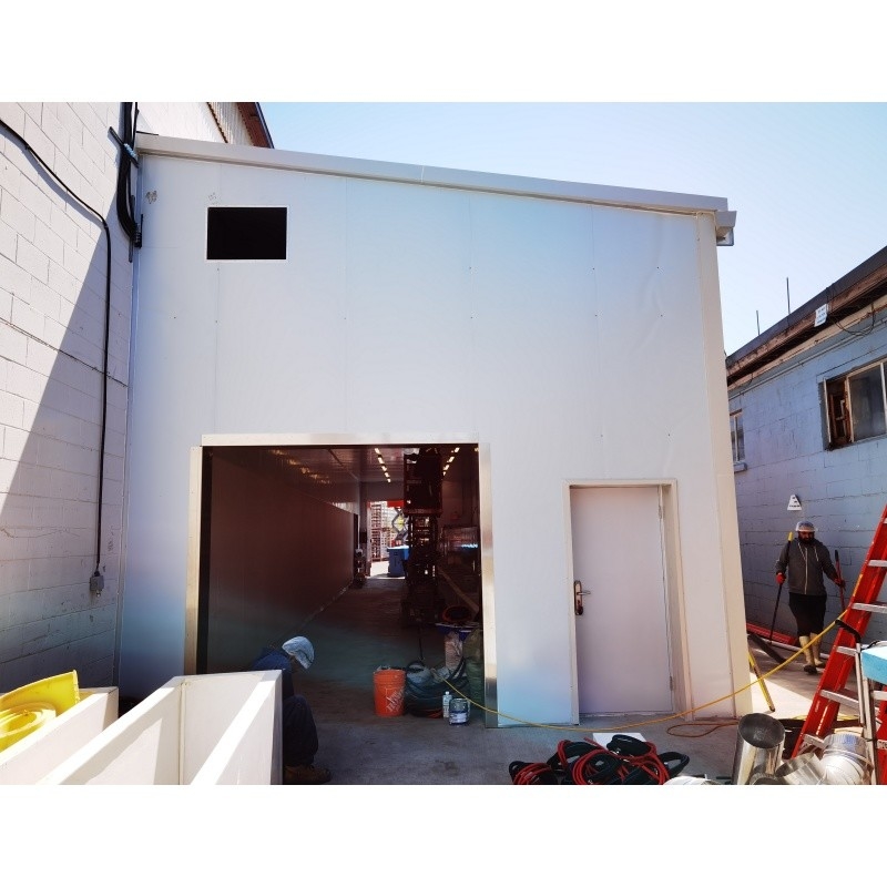 Xây dựng cấu trúc thép nhẹ Prefab Xây dựng kim loại Xây dựng cấu trúc thép Xây dựng cho một Hot Dip Galvanizing Warehouse