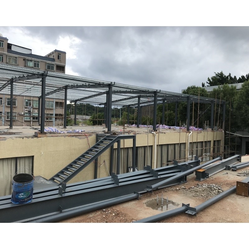 Trung Quốc sản xuất vật liệu xây dựng cấu trúc thép cho kho dự trữ kim loại kho xây dựng kho ba bằng chứng