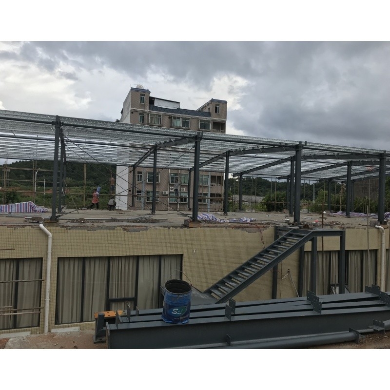 Trung Quốc sản xuất vật liệu xây dựng cấu trúc thép cho kho dự trữ kim loại kho xây dựng kho ba bằng chứng