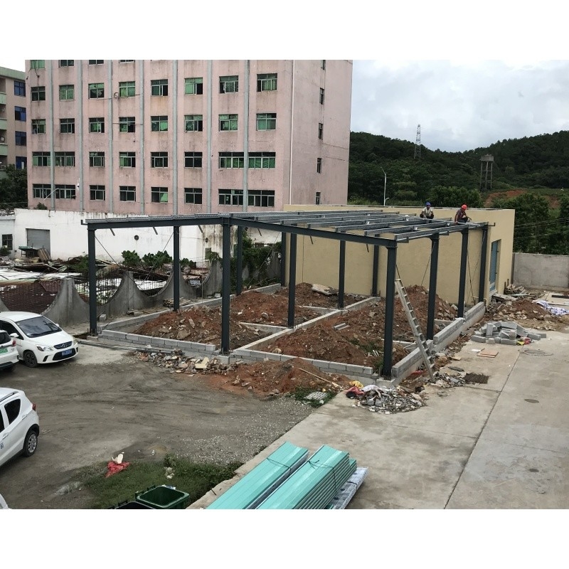 Trung Quốc sản xuất vật liệu xây dựng cấu trúc thép cho kho dự trữ kim loại kho xây dựng kho ba bằng chứng