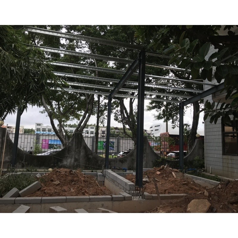 Trung Quốc sản xuất vật liệu xây dựng cấu trúc thép cho kho dự trữ kim loại kho xây dựng kho ba bằng chứng