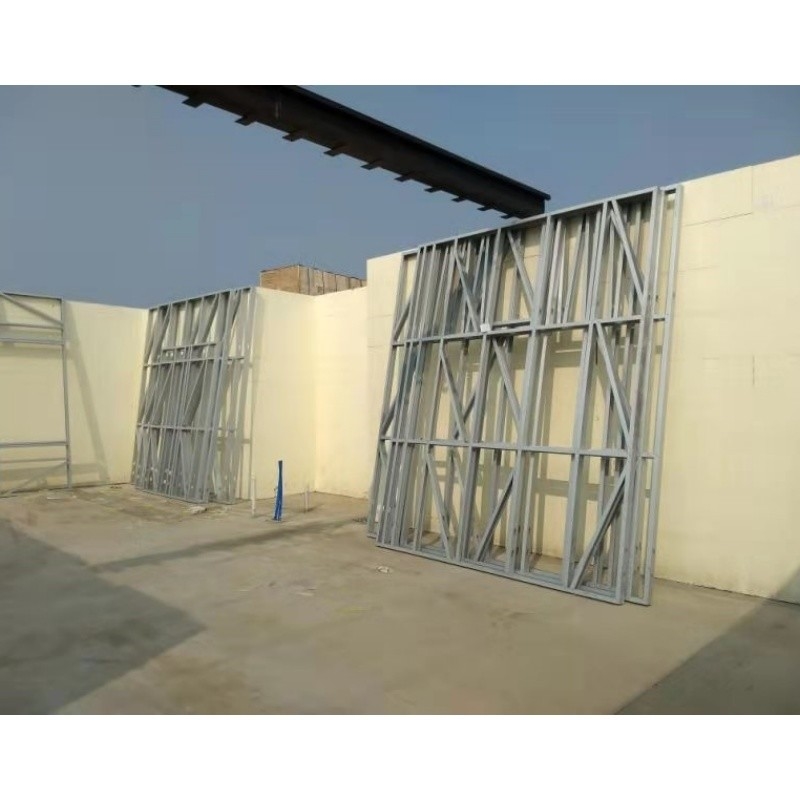 Thiết kế sang trọng khung thép Nhà Prefab Thép Villa Prefab Thép Khí Cấu trúc Tòa nhà Thiết kế cho 2 tầng