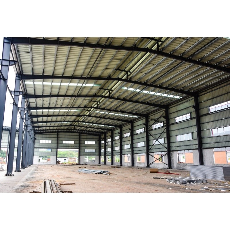 Q345 Đồ liệu thép gia công Prefabricated Material Steel Structure For Factory Steel Building