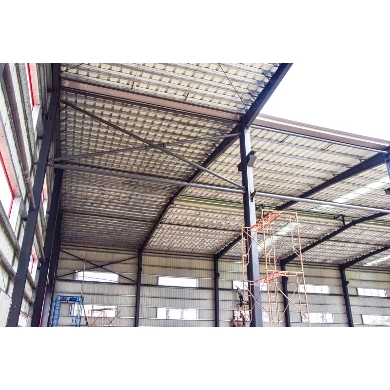 Q345 Đồ liệu thép gia công Prefabricated Material Steel Structure For Factory Steel Building