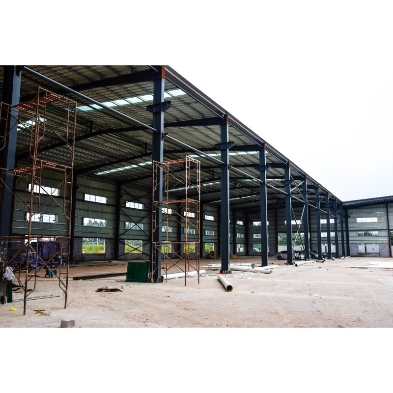 Q345 Đồ liệu thép gia công Prefabricated Material Steel Structure For Factory Steel Building
