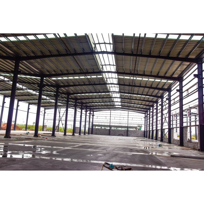 Q345 Đồ liệu thép gia công Prefabricated Material Steel Structure For Factory Steel Building