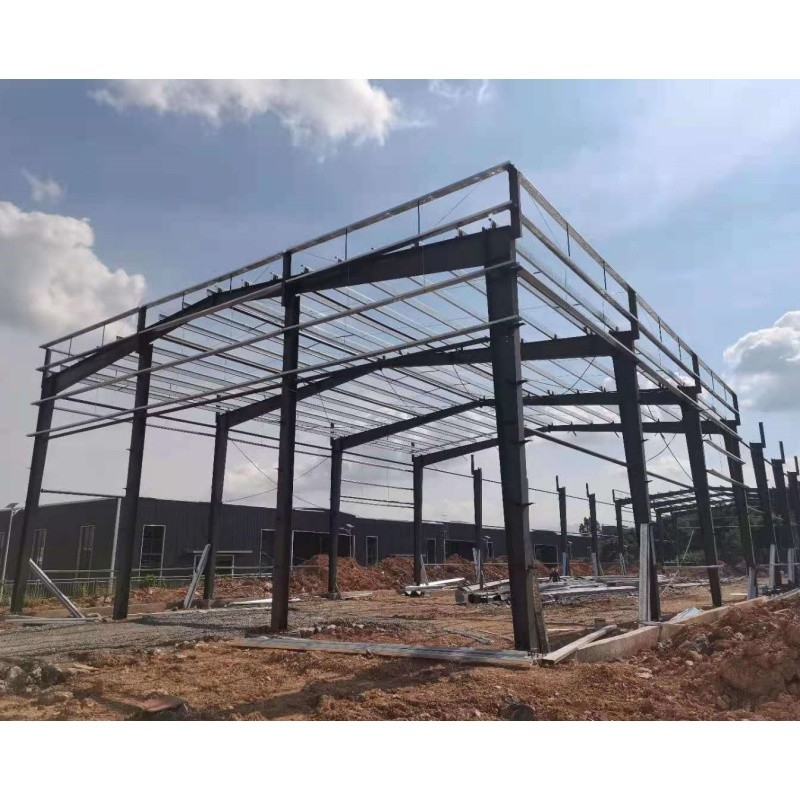 Hot Dip galvanized chống ẩm khung thép xây dựng nhà kính cho rau nhà kính kho