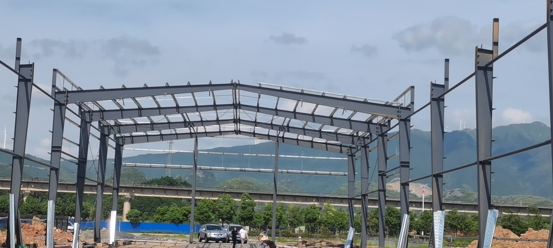 Hot Dip galvanized chống ẩm khung thép xây dựng nhà kính cho rau nhà kính kho