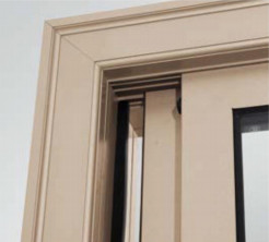 Cửa sổ trượt bằng hợp kim nhôm cách nhiệt 80mm thích hợp cho ban công, nhà bếp và các không gian gia đình khác