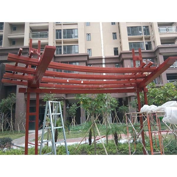 Cấu trúc thép Cửa vườn Mạng lưới tùy chỉnh chống ăn mòn Phòng hành lang ngoài trời