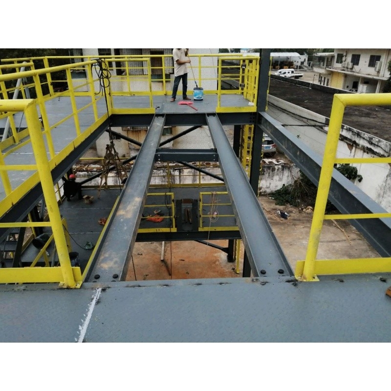 Cấu trúc thép Mezzanine Floor Warehouse Indoor Steel Platform Mezzanine Cho kho