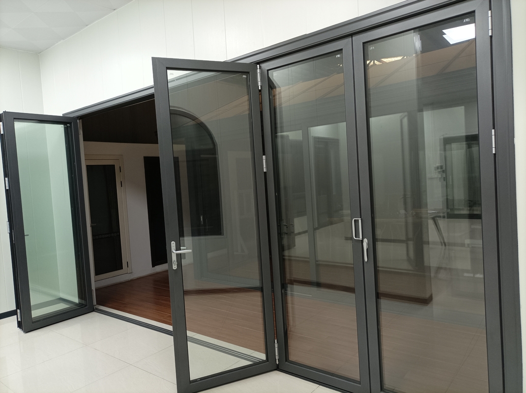 Cửa gấp chống chích 65 Series cho nhà riêng, biệt thự, khu vực thương mại, văn phòng