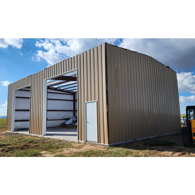 Các tòa nhà xưởng thép với đường ống PVC và bề mặt sơn nóng Đảm bảo tuổi thọ hơn 50 năm