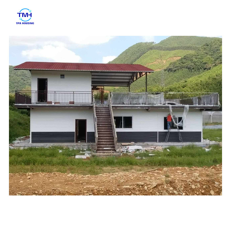 Các ngôi nhà cấu trúc thép thiết kế hiện đại cho các biệt thự thép nhẹ có kích thước tùy chỉnh