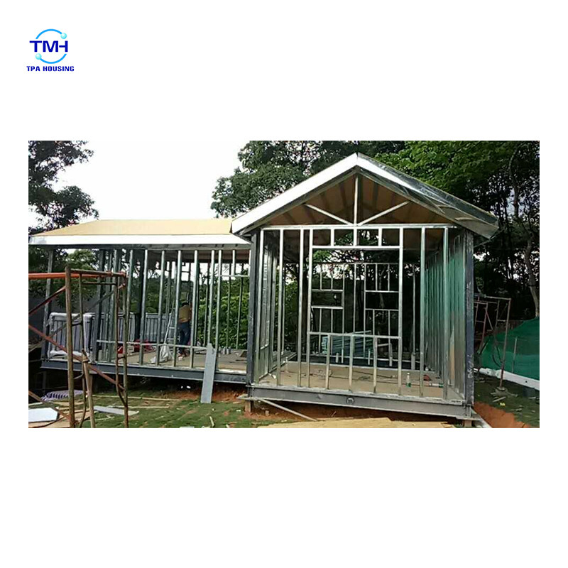 Các ngôi nhà cấu trúc thép thiết kế hiện đại cho các biệt thự thép nhẹ có kích thước tùy chỉnh