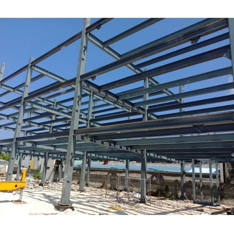 Nhà thép chế tạo sẵn chống cháy cao cho OEM 100/50 mm ALC Panel / WPC Board / Fiber Cem External Wall bao gồm