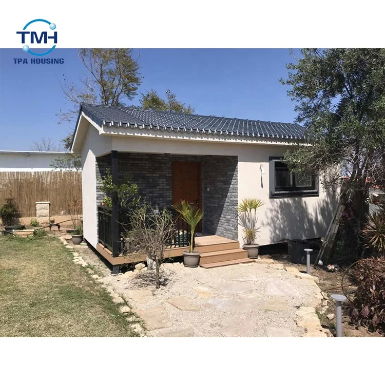 Cơ bản cách nhiệt thủy tinh len nhà thép Prefab với H-Frame nhà thép và tường bên ngoài 100/50 mm ALC bảng